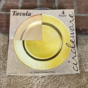 Circleware 4 Peice 13” Charger Plates